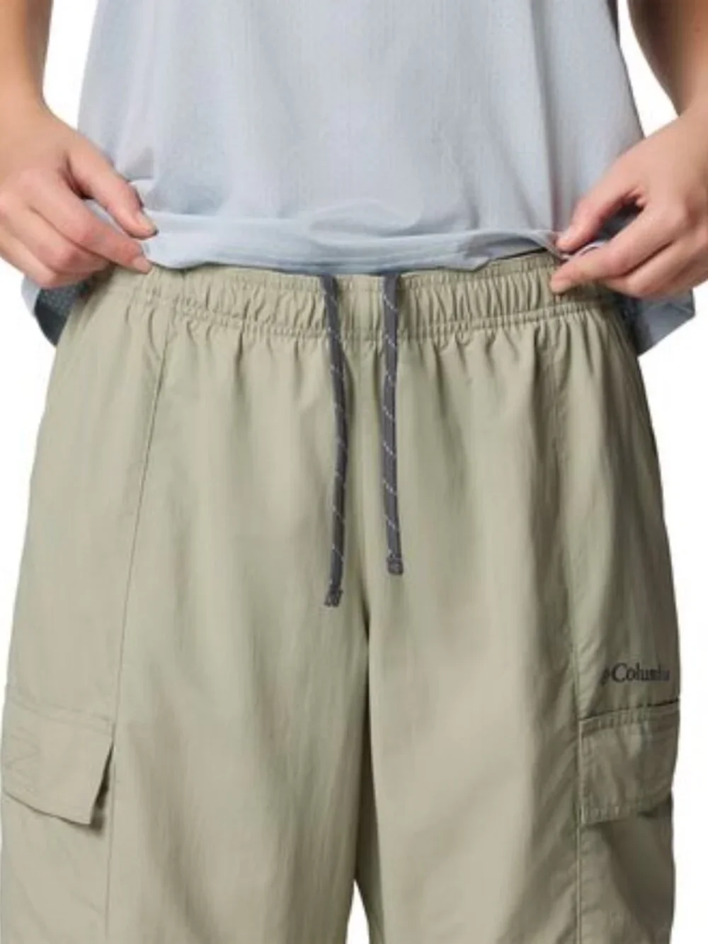 COLUMBIA Omni Shield Green Parachute Pant Relaxed Fit Lightweight XXL NWT